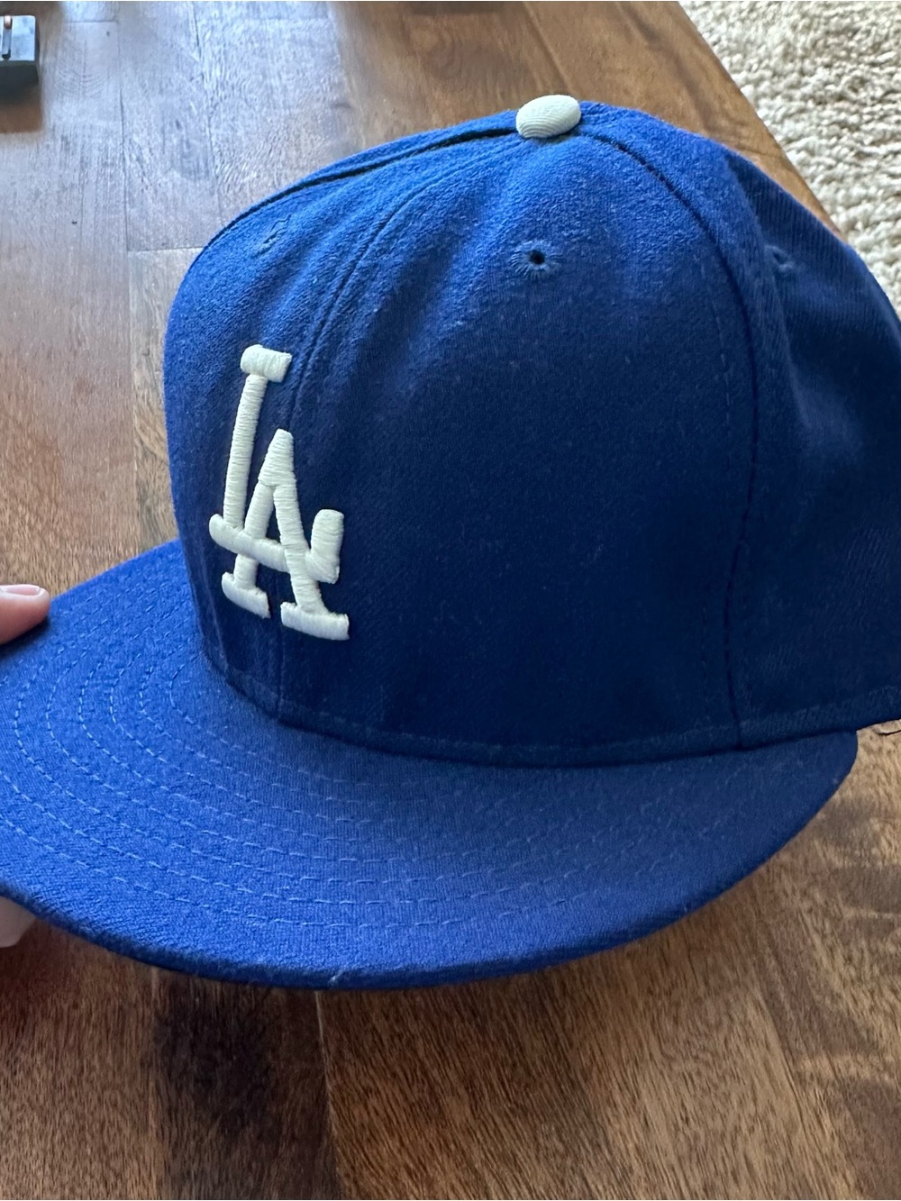 New Era Fitted 7 1/2 LA Dodgers hat